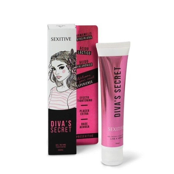 Producto - Gel Íntimo Divas Secret / Ácido Hialurónico, Rejuvenecedor