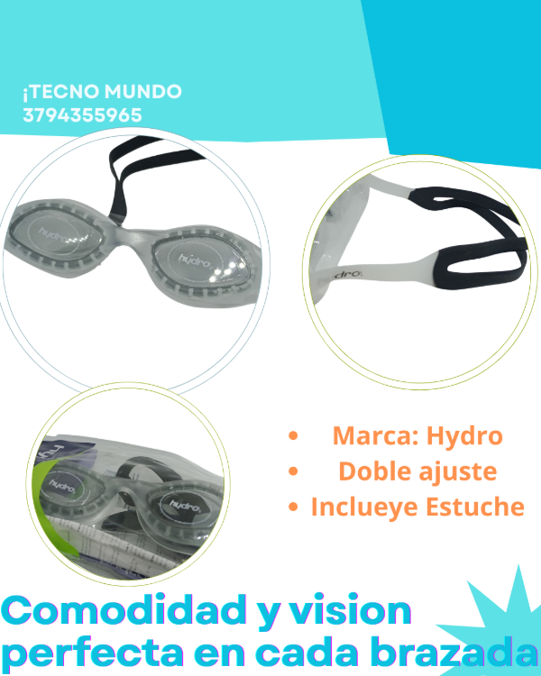 Producto - antiparras de natacion marca hydro