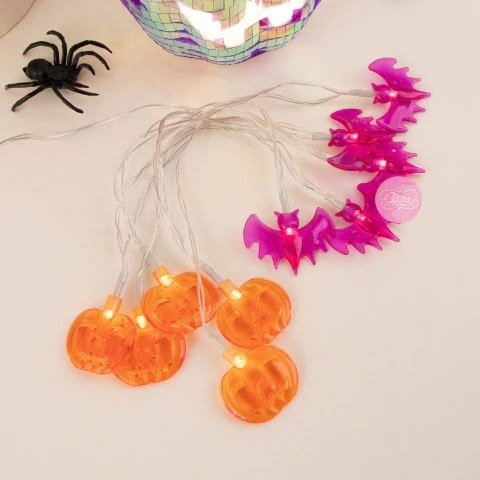 Producto - GUIRNALDA DE LUCES LED "SPOOKY PARTY" - 2 METROS - 0