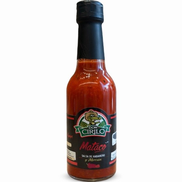 Producto - SALSA DE HABANERO Y MORRON DON CIRILO 170gr