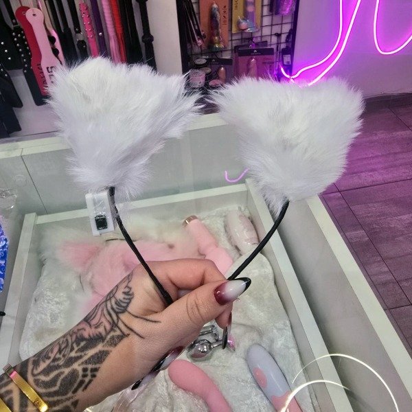 Producto - Orejitas Kitty (rosa/blanco) - 3