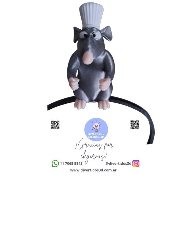 Producto - Vincha Remy Ratatouille  Chef - 1