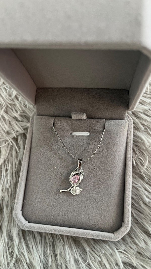 Producto - Collar tulipán rosa II - 2