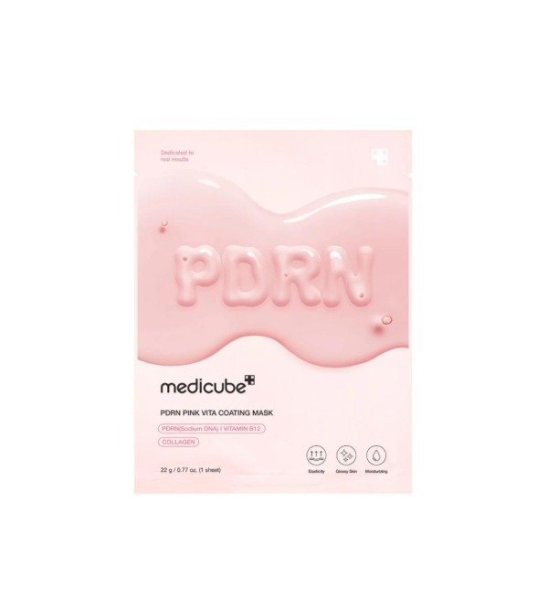 Producto - MEDICUBE PDRN PINK VITA COATING MASK 1u, Mascarilla