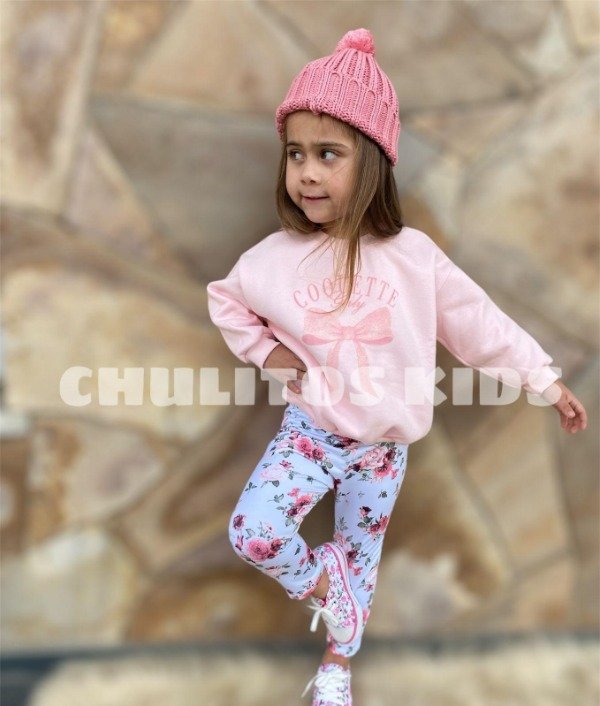 Producto - Calza floreada beba lycra beba