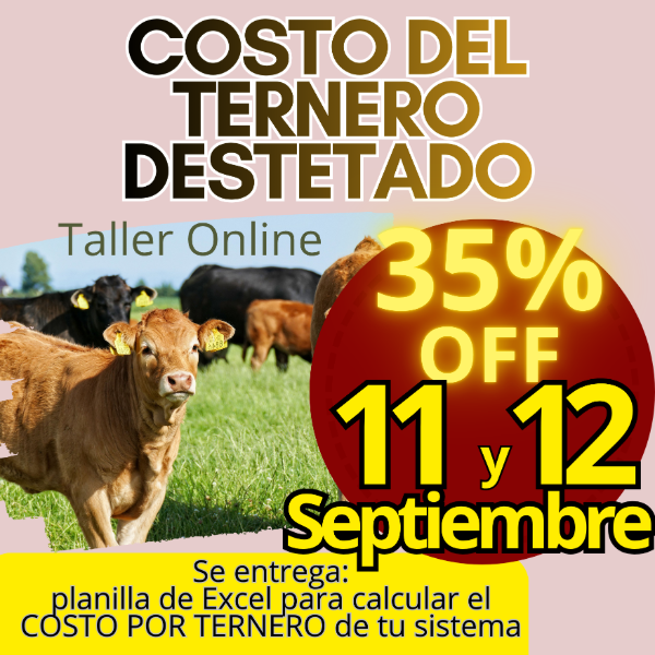 Producto - Taller Online: Cálculo del Costo del Ternero - 0