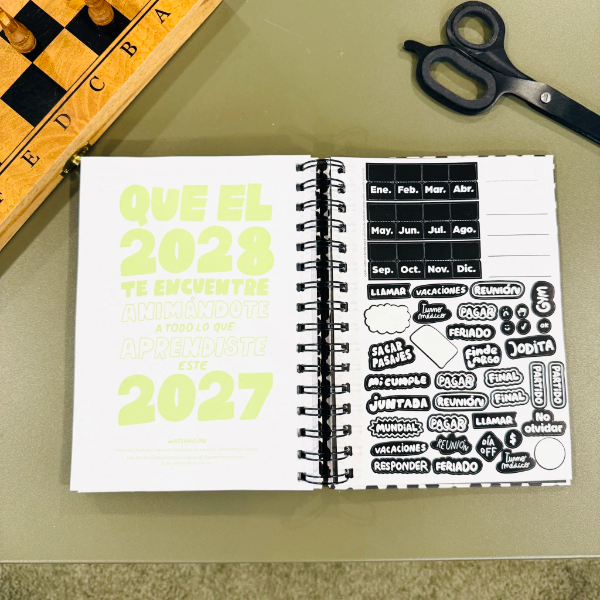 Producto - Agenda 2027 Dots semana a la vista Neutra - 5