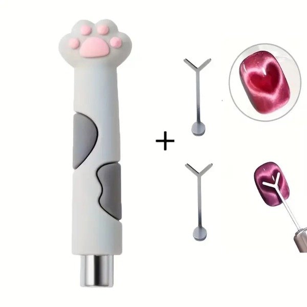 Producto - Iman garrita con dos repuestos efecto corazón PINKY