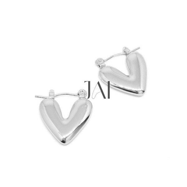 Producto - Argollas corazones chunky