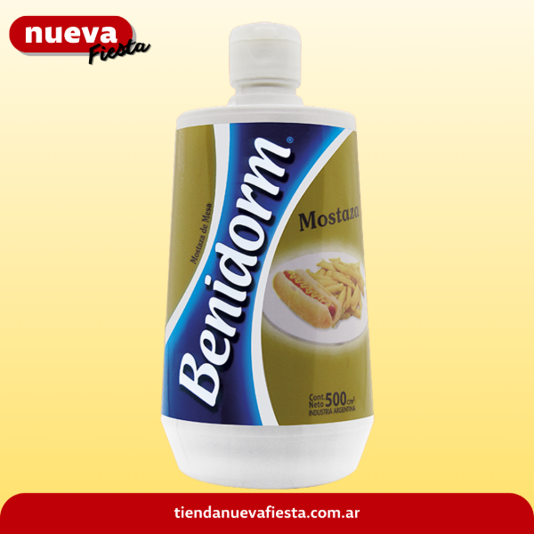 Producto - MOSTAZA BENIDORM X 500 GRS