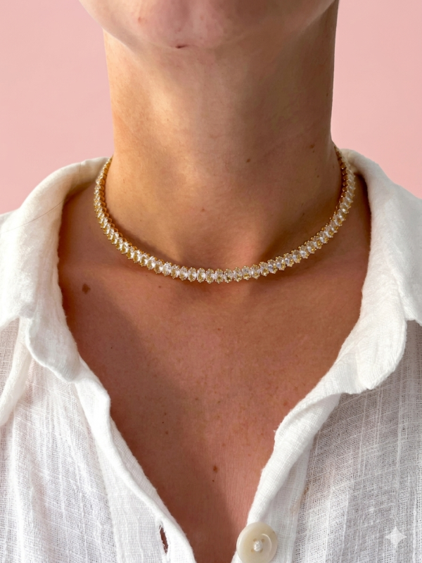 Producto - Choker dorado