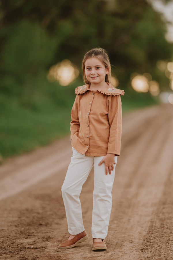 Producto - Camisa Lima canela