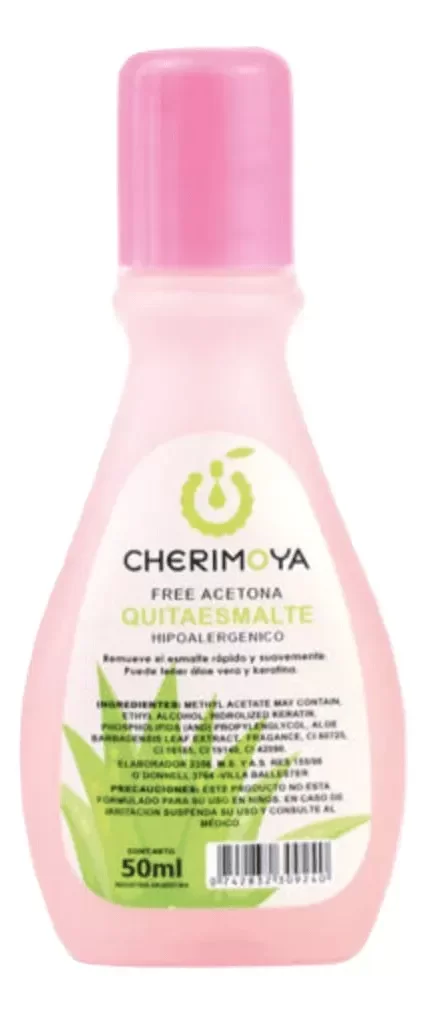 Producto - Quita esmaltes Cherimoya