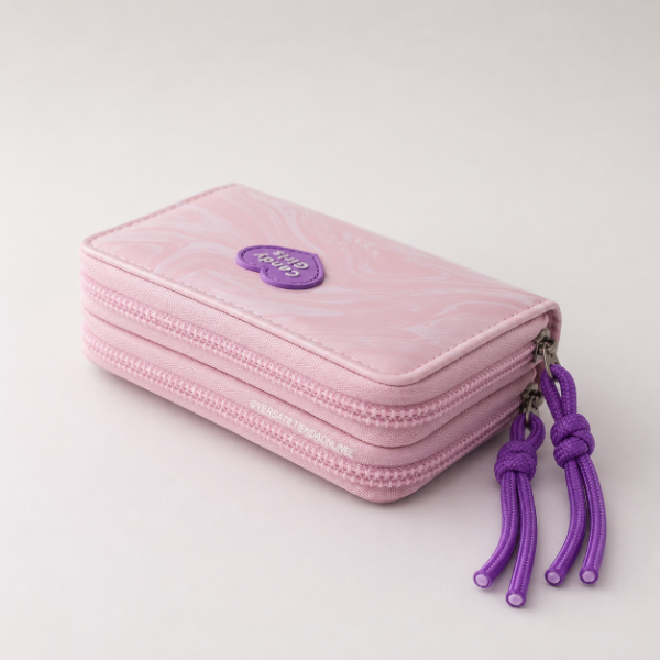 Producto - Billetera Candy Doble Cierre Lila