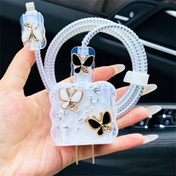 Producto - Funda de cargador Mariposa 18/20W