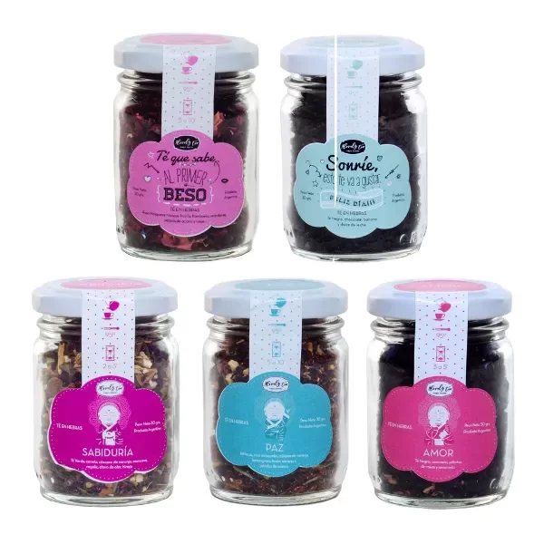 Producto - Mini frasco té varios - 242