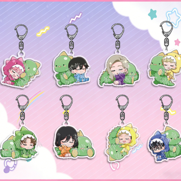 Producto - Seihantai dinosaurios Keychains
