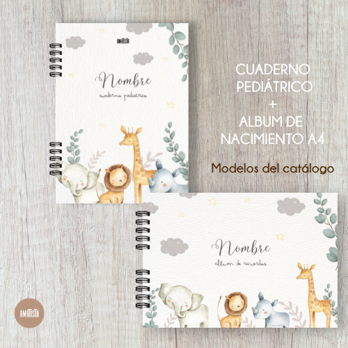Producto - Cuaderno pediatrico + Album A4