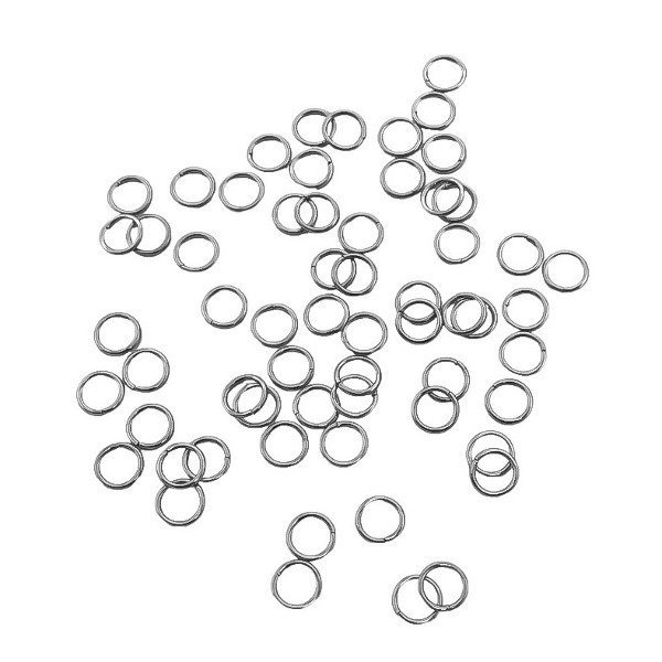 Producto - Argollitas de Unión / 3mm / Acero Quirúrgico / 100 Unidades