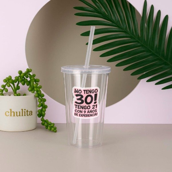 Producto - Vaso acrilico 500cc personalizado 10u
