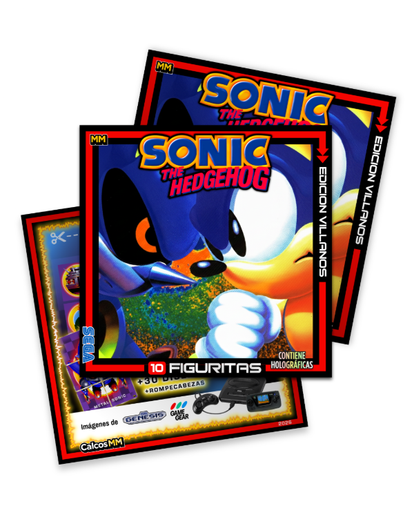 Producto - Sobre Mini / Sonic Villanos