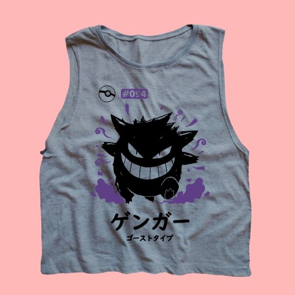 Producto - Musculosa Dama - Pokemon Gengar