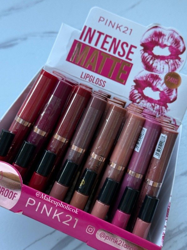 Producto - LABIAL NUDE INTENSE MATTE - PINK 21