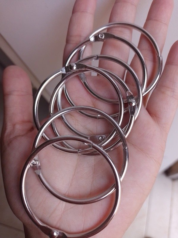 Producto - Aros metalicos para carpeta x2