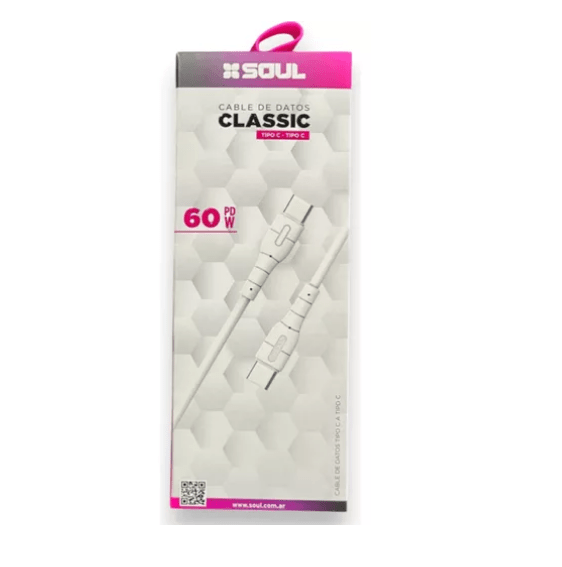 Producto - Cable Tipo C a Tipo C 60w 2 Metros