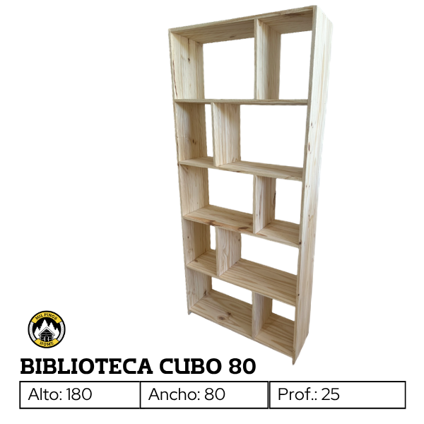 Producto - BIBLIOTECA CUBO 80 - 0
