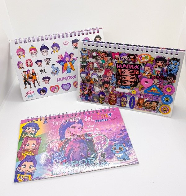 Producto - Stickers Guerreras K-pop caja x24u