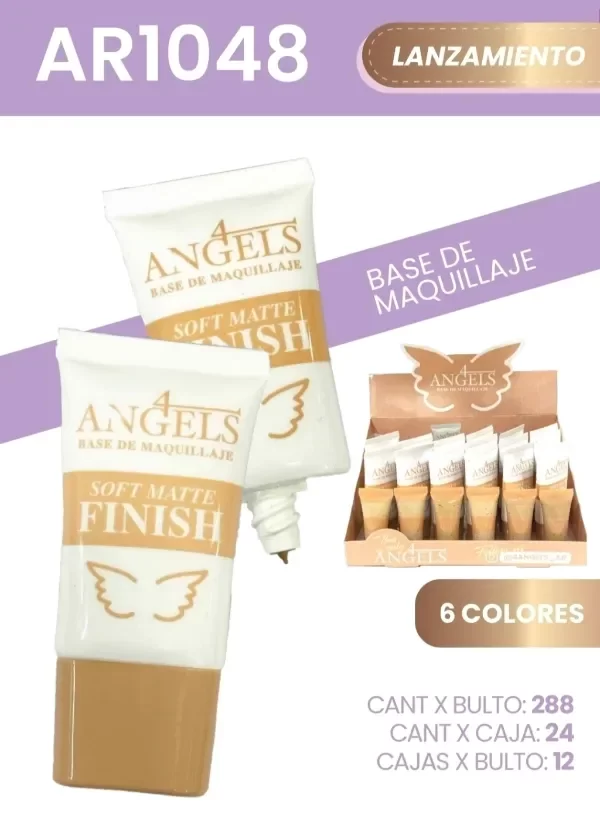 Producto - Base Soft Matte 4Angels x3u