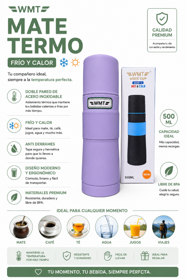 Producto - Mate Termo 500ml - 0