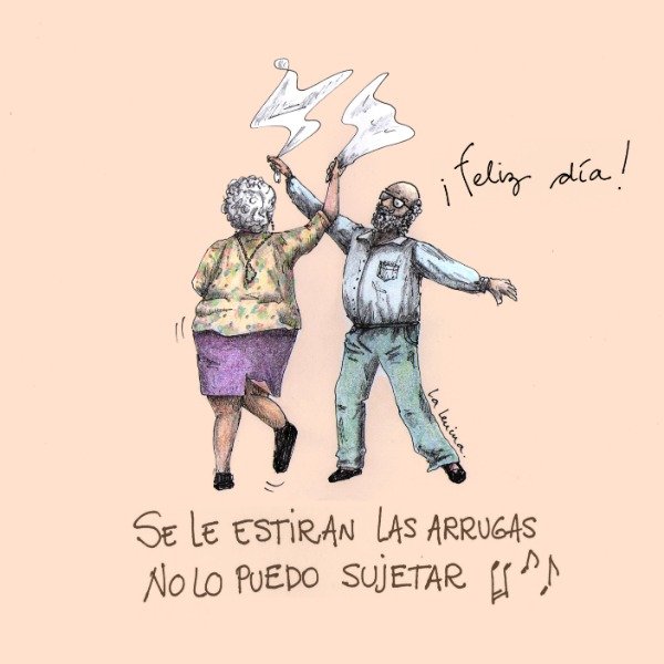 Producto - Calco "Se le estiran las arrugas no lo puedo sujetar"