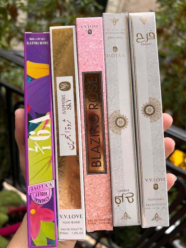 Producto - 5 perfumes árabes tubo