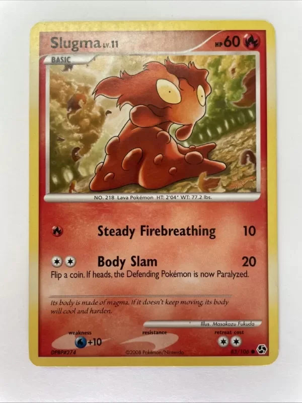 Producto - Slugma 83/106 Great Encounters Pokemon
