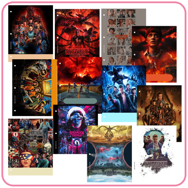 Producto - Separdores de Materia Stranger Things