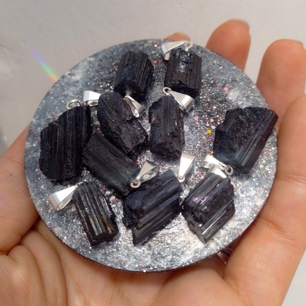 Producto - Dije de Turmalina negra