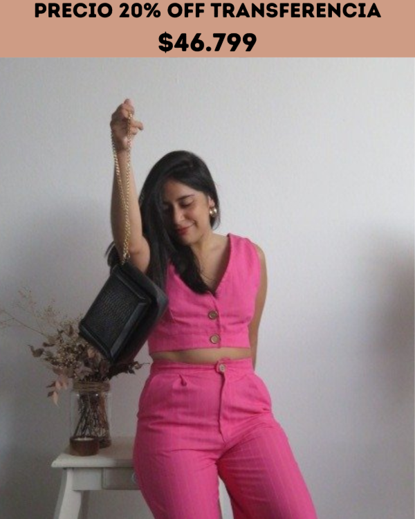 Producto - CONJUNTO SASTRERO FUCSIA NIKI