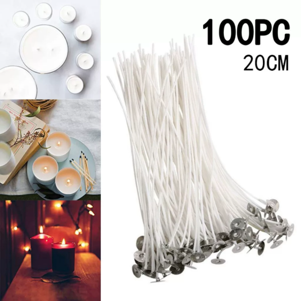 Producto - Pabilos armados 20cm 100unidades