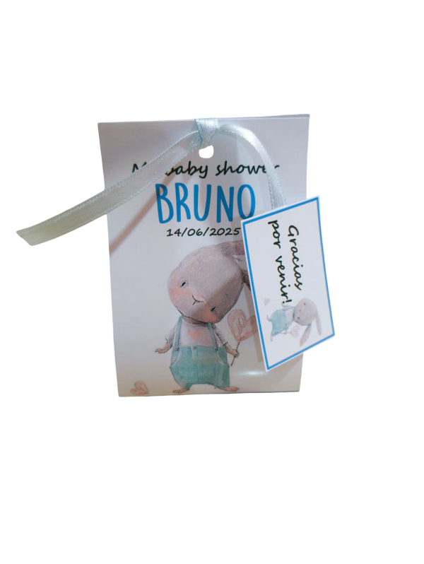 Producto - Baby Shower Conejito acuarela x 10u