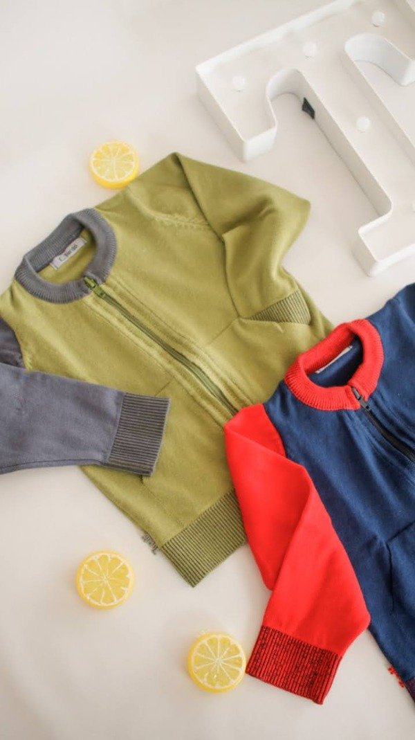 Producto - CAMPERA BICOLOUR VERDE - 1