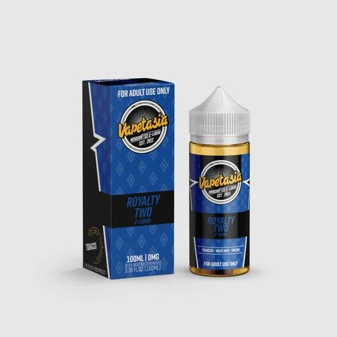 Producto - VAPETASIA ROYALTY TWD 100ML 3MG (SABOR TABACO VAINILLA AVELLANAS)