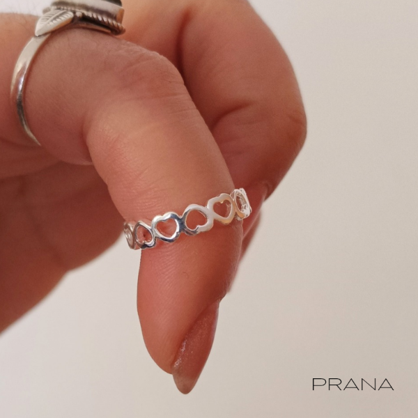 Producto - Anillo Corazones Calados - N13