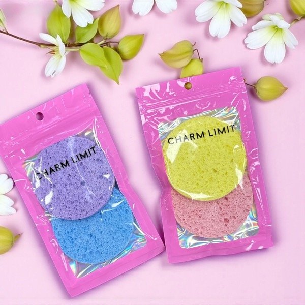 Producto - SET X2 ESPONJAS EXFOLIANTES CHARM LIMIT