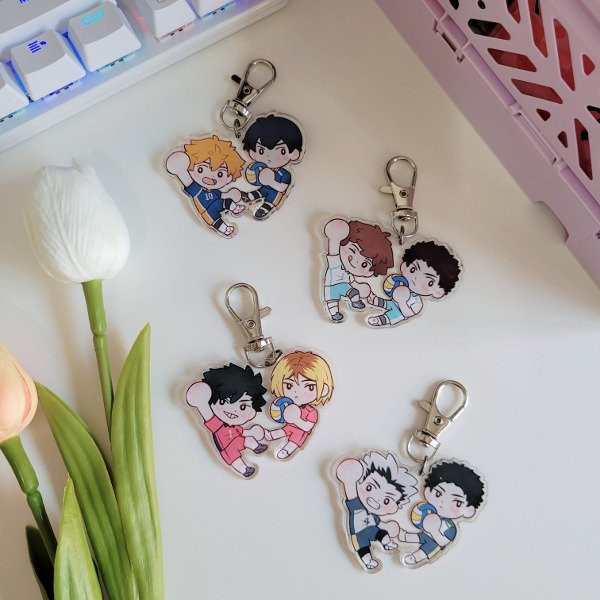 Producto - Llaveros Haikyuu Teams