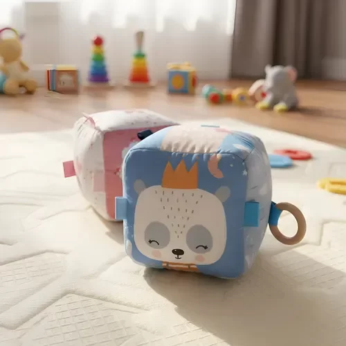 Producto - Cubo sensorial 12x12 animalitos