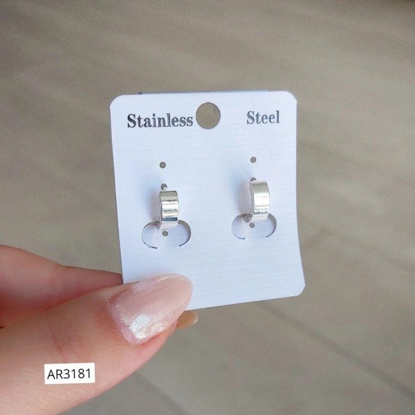 Producto - Aros huggies anchos lisos 2 tamaños