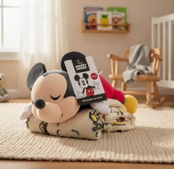 Producto - Manta mas almohadon Disney  oficial Mickey