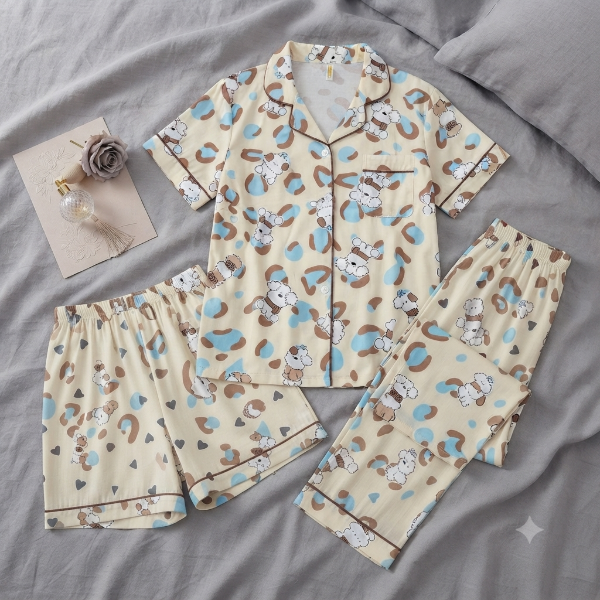 Producto - Pijama tres piezas Lorena